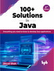Book cover of: 100+ Solutions in Java. By: Dhruti Shah