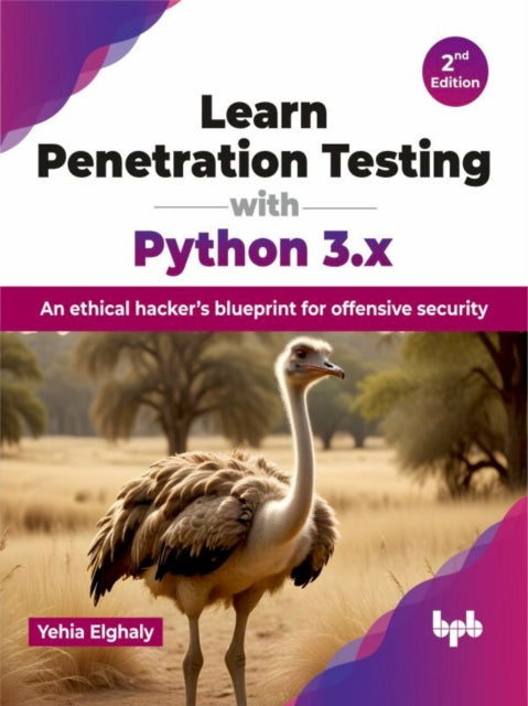 Book cover of: Learn Penetration Testing with Python 3.x
