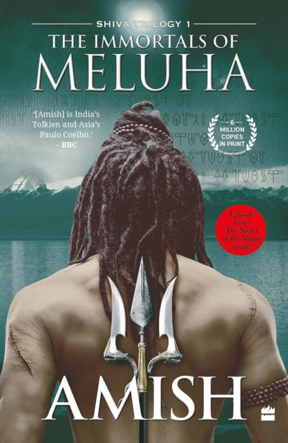Book cover of: Immortals Of Meluha (Shiva Trilogy Book 1). By: Amish Tripathi