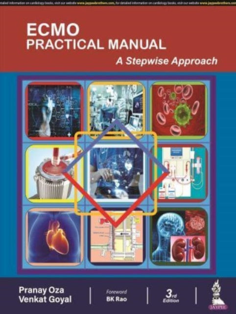 Book cover of: ECMO Practical Manual. By: Pranay Oza