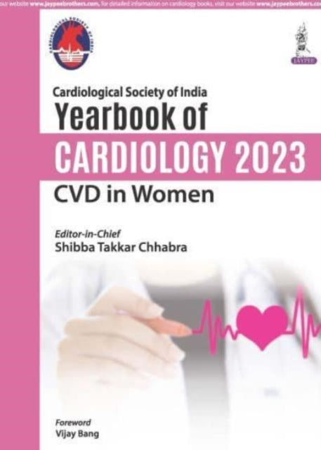 Book cover of: Yearbook of Cardiology 2023: CVD in Women. By: CHHABRA