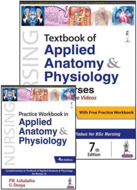 Book cover of: Textbook of Applied Anatomy & Physiology for Nurses. By: P. R. Ashalatha