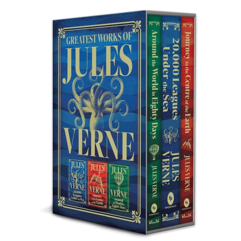 Greatest Works of Jules Verne: 20,000 Leagues Under the Sea, Journey to the Centre of the Earth, Aro