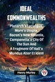 Book cover of: Ideal Commonwealths (Edition2023)