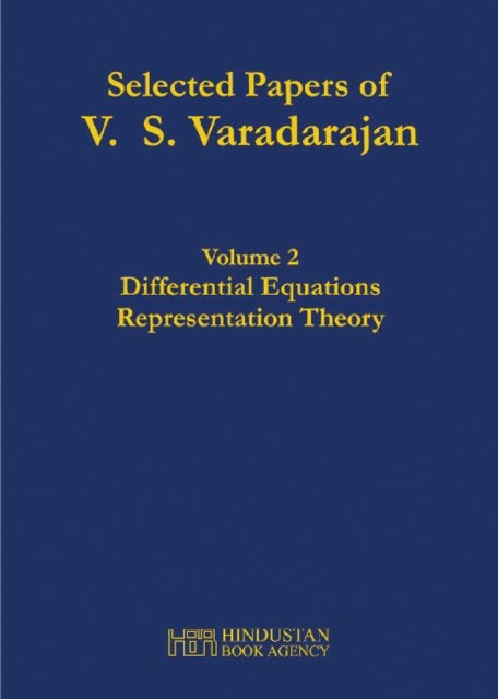 Book cover of: Selected Papers of V.S. Varadarajan. By: Donald G. Babbitt