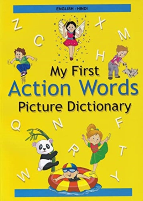 Book cover of: English-Hindi - My First Action Words Picture Dictionary