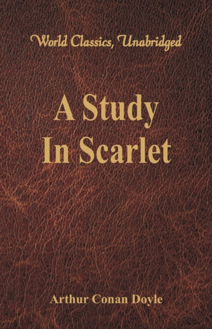 Book cover of: Study In Scarlet