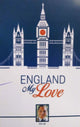 Book cover of: England My Love. By: Bill Lall