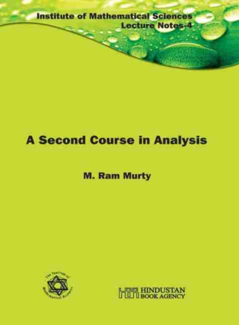 Book cover of: Second Course in Analysis. By: M. Ram Murty