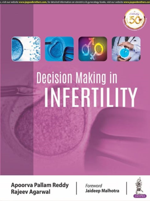 Book cover of: Decision Making in Infertility. By: Apoorva Pallam Reddy