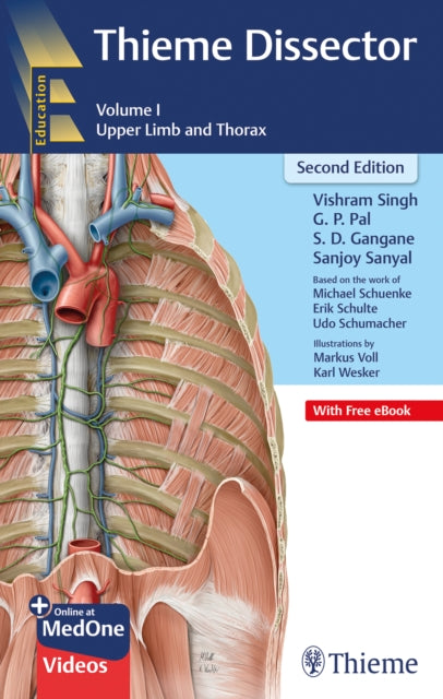 Book cover of: Thieme Dissector Volume 1. By: Vishram Singh