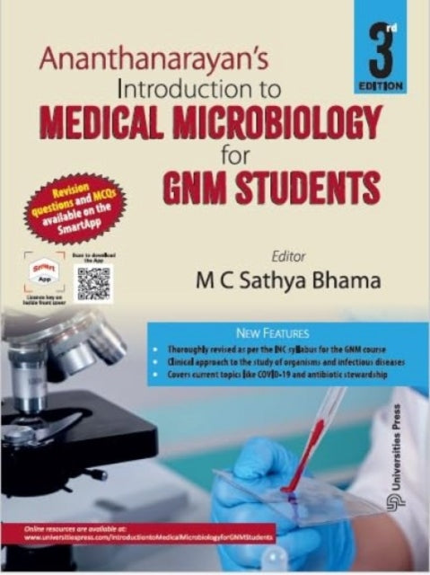 Book cover of: Ananthanarayan's Introduction to Medical Microbiology for GNM Students