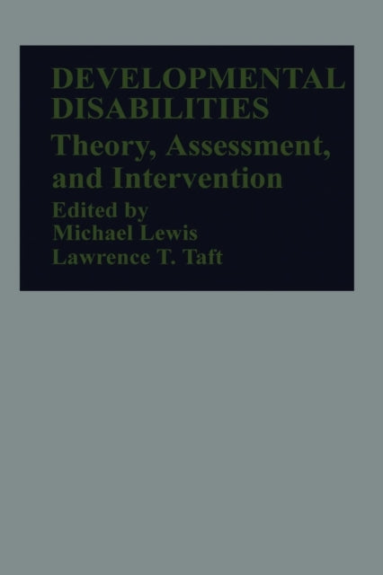 Book cover of: Developmental Disabilities. By: Michael Lewis