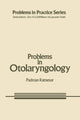 Book cover of: Problems in Otolaryngology. By: P. Ratnesar
