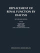 Book cover of: Replacement of Renal Function by Dialysis. By: Walter H. Hörl