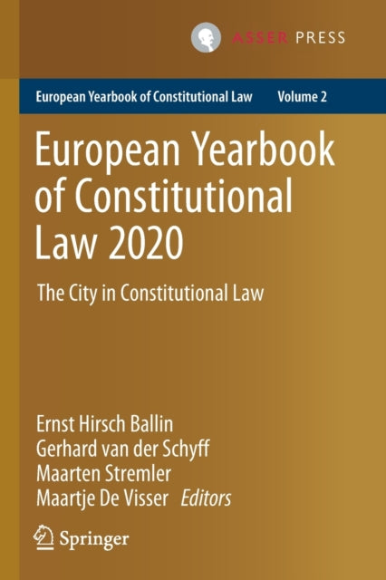 Book cover of: European Yearbook of Constitutional Law 2020. By: Ernst Hirsch Ballin
