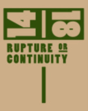 14/18 - Rupture or Continuity
