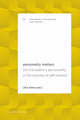 Book cover of: Personality Matters. By: Olha Lehka-Paul