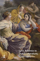 Book cover of: Lyric Address in Dutch Literature, 1250-1800. By: van der Haven