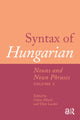 Book cover of: Syntax of Hungarian