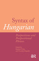 Book cover of: Syntax of Hungarian. By: Katalin É. Kiss