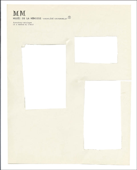 Musee de la Memoire ‘PROPRIETE UNIVERSELLE’ ®