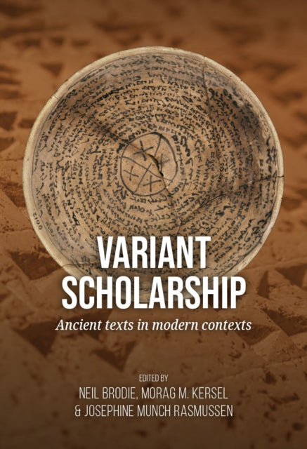 Book cover of: Variant scholarship. By: Neil Brodie
