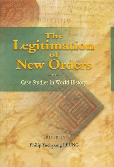 Book cover of: Legitimation of New Orders. By: Claire Colebrook