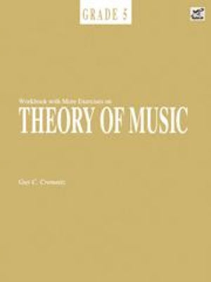 Workbook With More Exercises on Theory of Music Grade 5
