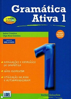 Gramatica Ativa 1 - Portuguese course with audio download, A1/A2/B1