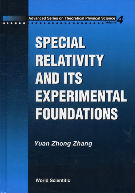Book cover of: Special Relativity And Its Experimental Foundation