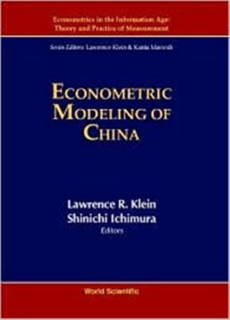 Book cover of: Econometric Modeling Of China