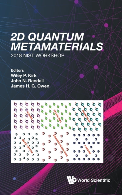 Book cover of: 2d Quantum Metamaterials: Proceedings Of The 2018 Nist Workshop - 2018 Nist Workshop. By: Wiley P. Kirk