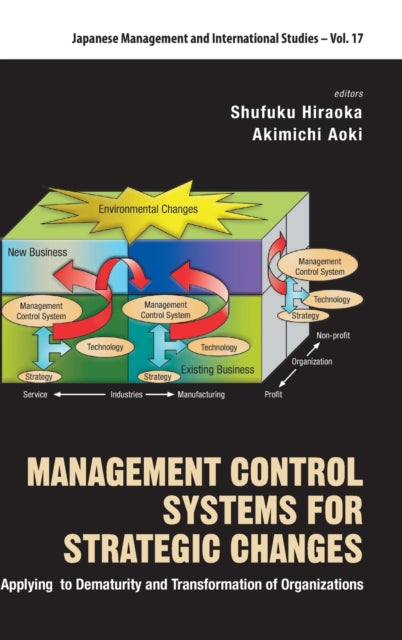Book cover of: Management Control Systems For Strategic Changes: Applying To Dematurity And Transformation Of Organizations. By: Shufuku Hiraoka