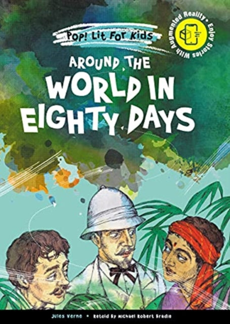 Book cover of: Around The World In Eighty Days. By: Michael Robert Bradie