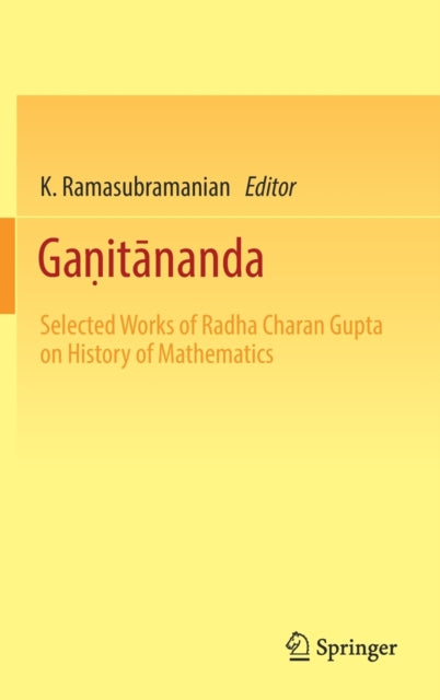 Book cover of: Ganitananda. By: K. Ramasubramanian