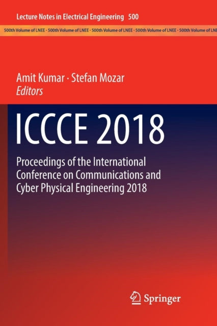 Book cover of: ICCCE 2018