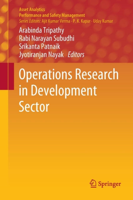 Book cover of: Operations  Research in Development Sector
