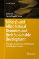 Book cover of: Minerals and Allied Natural Resources and their Sustainable Development. By: Mihir Deb