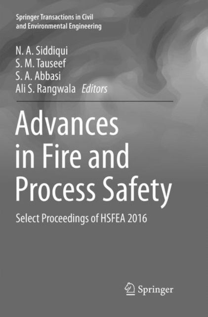 Book cover of: Advances in Fire and Process Safety