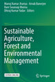 Book cover of: Sustainable Agriculture, Forest and Environmental Management. By: Manoj Kumar Jhariya