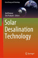 Book cover of: Solar Desalination Technology. By: Anil Kumar