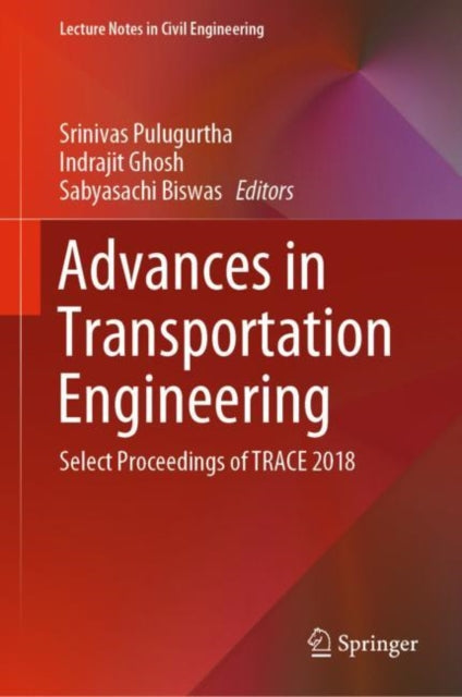 Book cover of: Advances in Transportation Engineering. By: Srinivas Pulugurtha