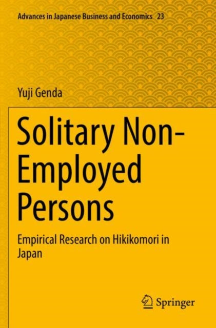 Book cover of: Solitary Non-Employed Persons. By: Yuji Genda