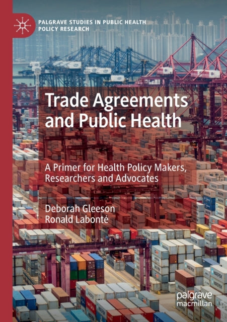 Book cover of: Trade Agreements and Public Health. By: Deborah Gleeson