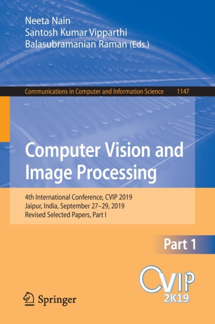 Book cover of: Computer Vision and Image Processing. By: Neeta Nain