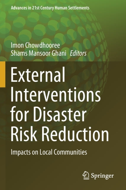 Book cover of: External Interventions for Disaster Risk Reduction. By: Imon Chowdhooree