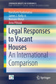 Book cover of: Legal Responses to Vacant Houses. By: Narufumi Kadomatsu