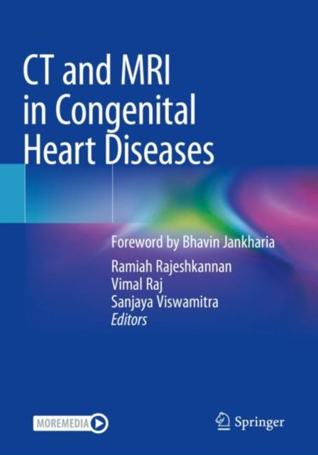 Book cover of: CT and MRI in Congenital Heart Diseases. By: Ramiah Rajeshkannan