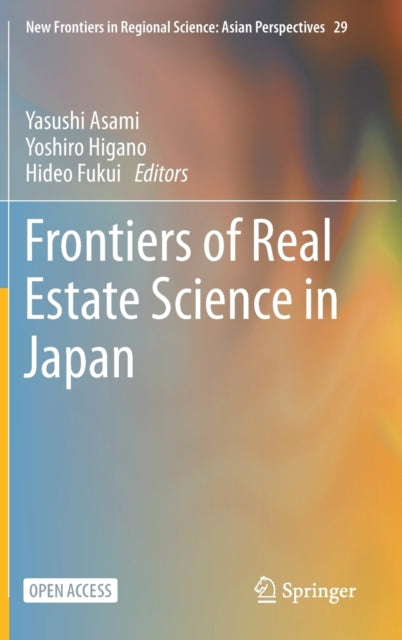Book cover of: Frontiers of Real Estate Science in Japan. By: Yasushi Asami